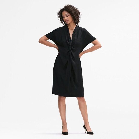 MM Lafleur Tina Dress Black Stripe 4 - Picture 1 of 7